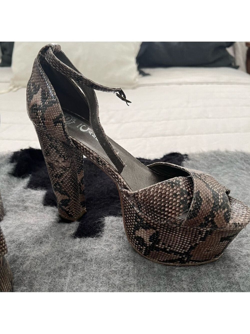 Campbell Handmade Havana Last Platforms - Picture 4 of 9